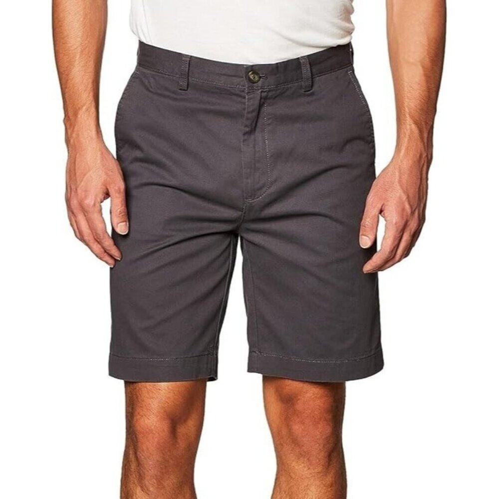 Amazon Essentials Mens Classic-Fit 9" Short 100% Cotton Chino Belt Loops Size 33